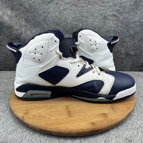 Air Jordan 6 Retro Shoes Mens Size 13 Blue Olympic Basketball Sneaker 308497-141 - Picture 6 of 10